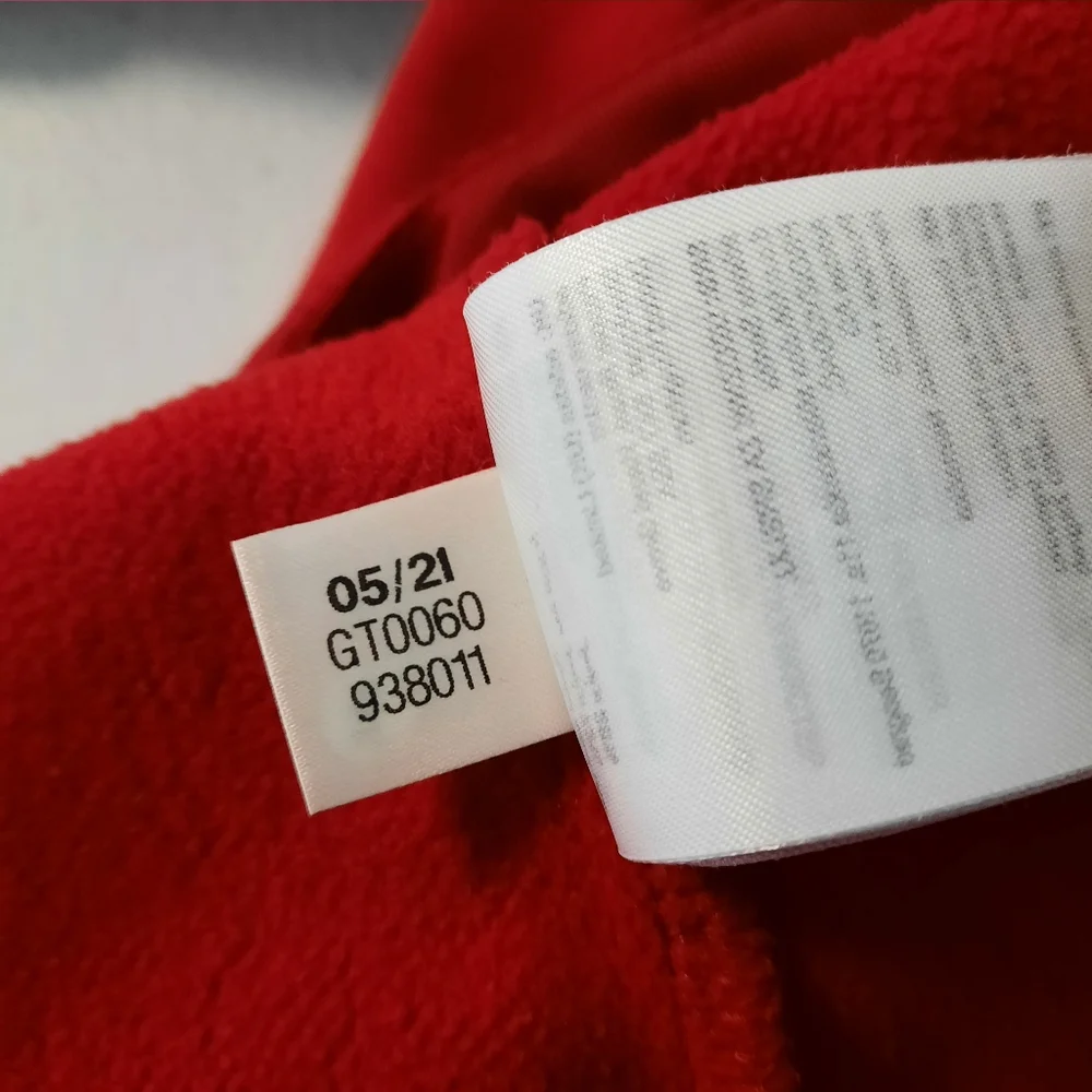 Adidas Men's Red Hoodie size Small